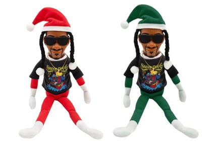 Snoop on a Stoop Inspired Elf with Ornaments - 4 Designs