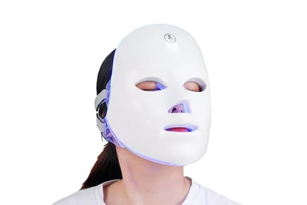 7 Color LED Light therapy Face Mask