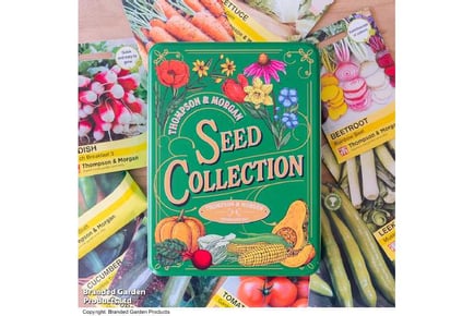 Garden Gift Seed Tin + 10 Seed Packets