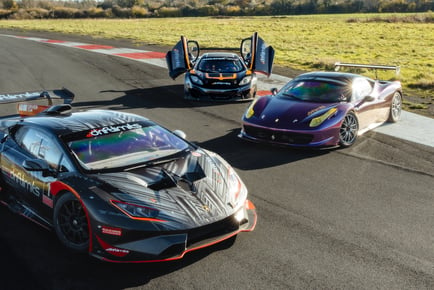 GT Race Car Experience - McLaren, Lamborghini, or Ferrari - Hertfordshire