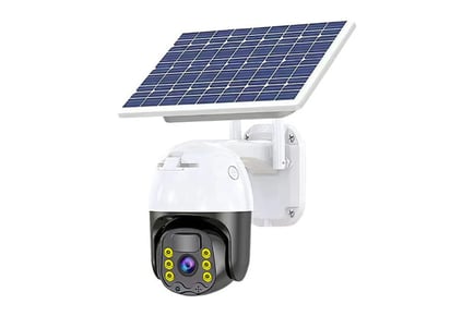 Solar-Powered Security Camera - Single and Dual Camera