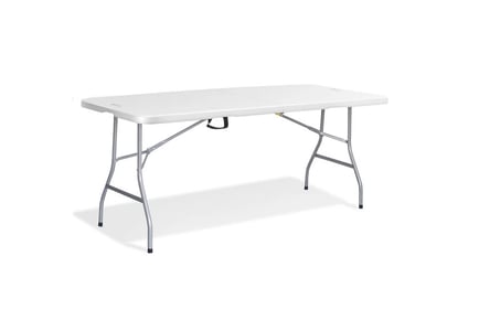 6ft Easy to Assemble and Waterproof Folding Table