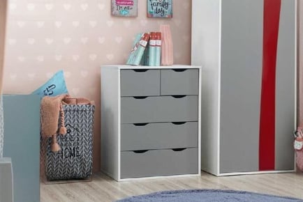 Modern Chest of Drawers - 3 or 5 Drawers