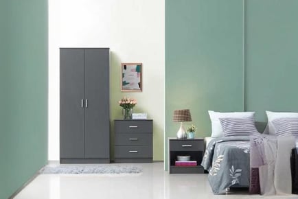 Modern Bedroom Set - 4 Colours