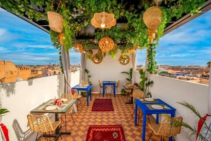 Moroccan Spa Hotel: Marrakesh City Centre Break with Flights