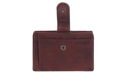 Real Leather Credit Card Wallet - 3 Colours