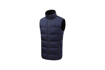 Unisex Thickened Heated Vest - 7 Sizes and 2 Colours