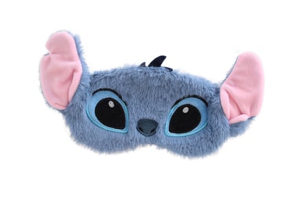 Stitch-Inspired Plush Sleep Eye Mask