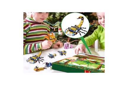 Advent Calendar Insects Building Blocks