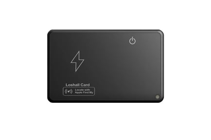 Wireless Charging GPS Wallet Tracker Card!