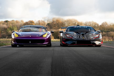 Lamborghini vs Ferrari Race Car Thrill Experience at Drift Limits, Hertfordshire