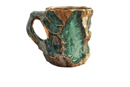 Mineral Crystal Coffee Mug - 3 Options, 5 Gemstones