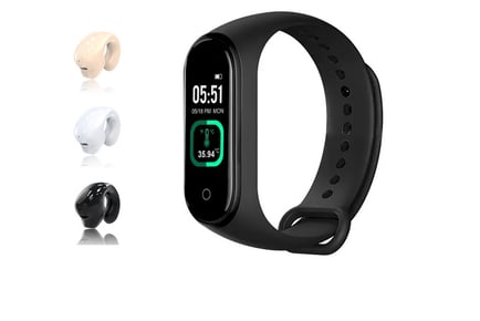 Fitness Watch and Earbuds Bundle - 3 Colours