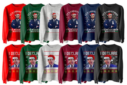 The Office & Brooklyn 99 Inspired Christmas Jumpers - 6 Sizes & Colours