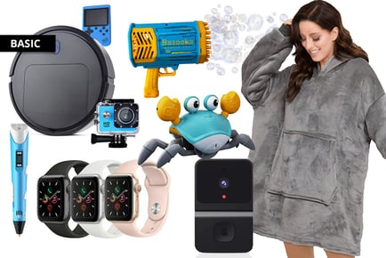 Warehouse Clearance Mystery Deal - Apple, Smart TV, Winter Warmers, Home & Garden Furniture & More!