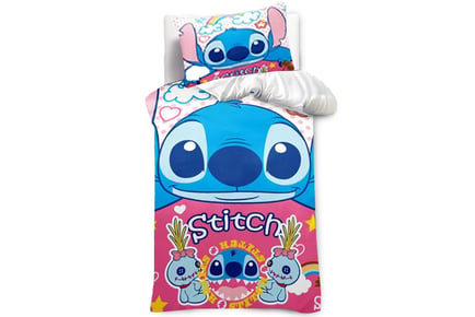 Lilo & Stitch Inspired Duvet Set + Optional Toy - 3 Sizes & 11 Styles