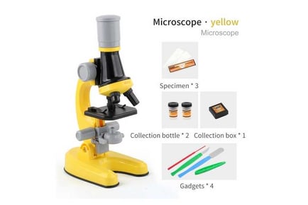 Children's Microscope Toys Science Experiment Set