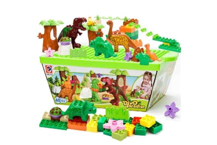 Dinosaur Assembling Building Blocks