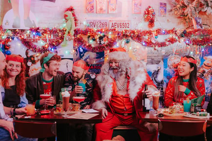 Humbug Experience: Immersive Christmas Dive Bar, Live Music, Cabaret & Games - The Truman Brewery, London