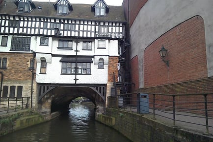 Cream Tea and Boat Ride on the River Witham for 2 - Lincoln