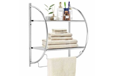 2 Tiers Towel Rack