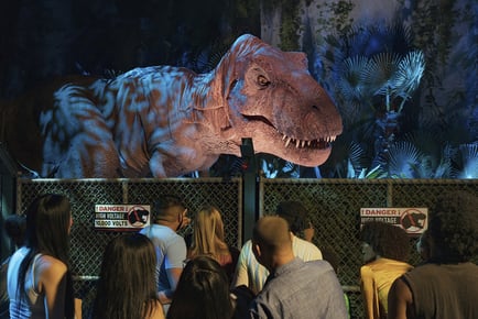 Jurassic World: The Exhibition! Manchester Trafford Centre - Christmas Holidays Availability