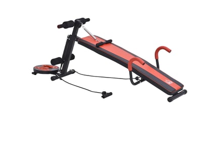 Multifunctional Sit Up Bench with Twist Waist Disc!