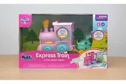 Merry Express Train Electric Railway Toy