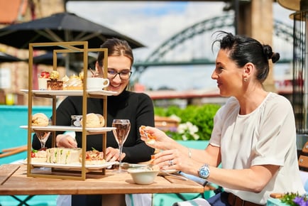 Gino D'Acampo Afternoon Tea for 2 - Newcastle - Prosecco & Champagne Upgrade!