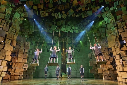 3* or 4* London Break & Matilda the Musical Ticket - Family of 3 or 4 Options!