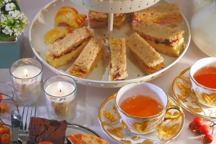 Afternoon Tea for 2 - Prosecco or Gin Upgrade - Appleby's Home Made