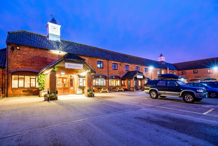 Lincolnshire - The Barn Hotel Stay for 2 - Breakfast, Leisure Club Access & Treatment