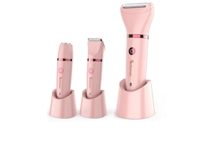 Rechargeable Electric Bikini Epilator & Trimmer