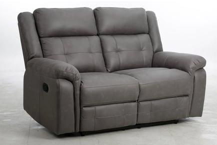 Maximo Grey Recliner Sofa Collection - 4 Seating Options