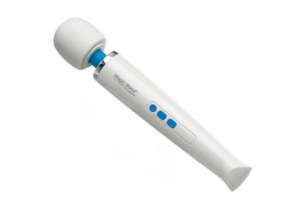 Magic Wand Massager with Flexible Neck & Soft Silicone Head