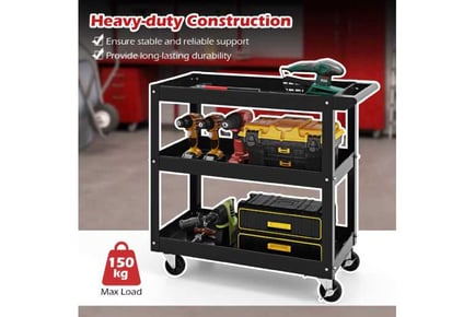 3-Tier Tool Trolley