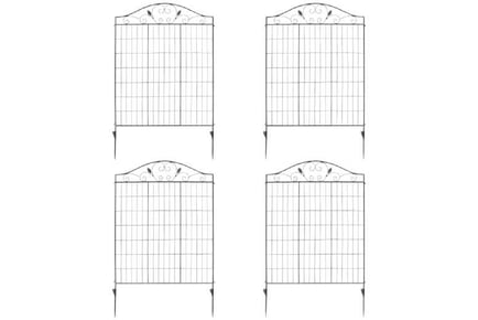 4 Panels Garden Fence