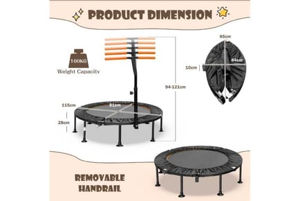 110 CM Mini Trampoline