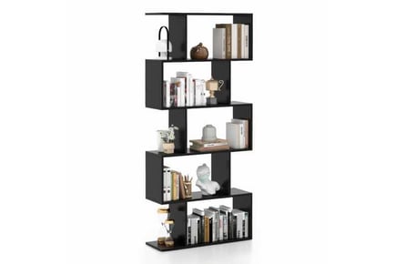 S-Shaped Bookcase