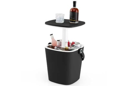 Portable Cooler Side Table