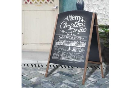 Sided A Frame- ChalkBoard