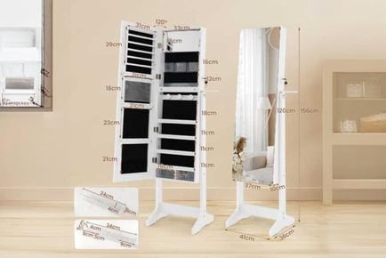 Freestanding Jewellery Cabinet