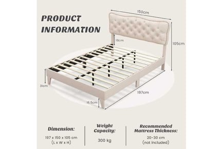 Double Size Bed Frame