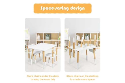 Children's Table and Chairs Set