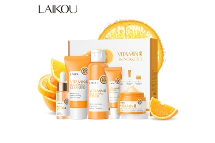 5pc Mini Skincare Set - Vitamin C, Hyaluronic Acid & Retinol Options!