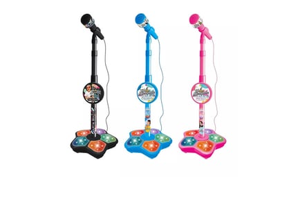 Children's Karaoke Microphone Toy - 3 Colours