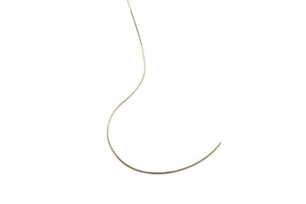 Elk & Bloom Stunning 14K Gold Herringbone Necklace