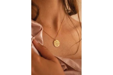 Chunky 14K Gold Goddess Layered Necklace