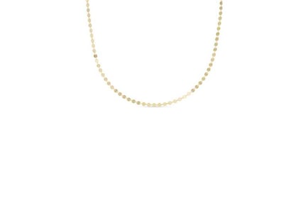 Elk & Bloom Exquisite Dainty Gold 14K Disc Choker