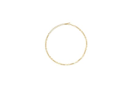 Elk & Bloom Exquisite 18K Gold Chain Anklet